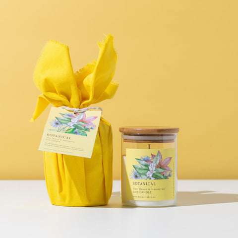 Soy Candle Lime Blossom + Lemongrass
