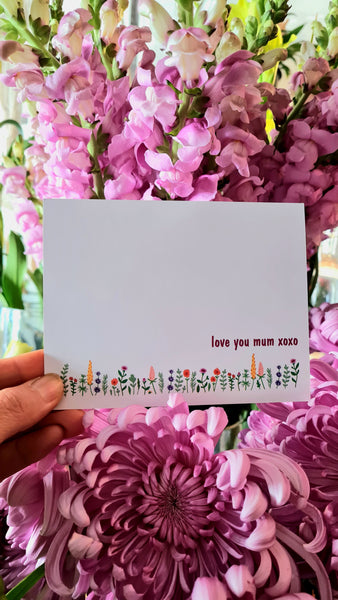 Mother's Day Card - Free order over $100 on flowers!