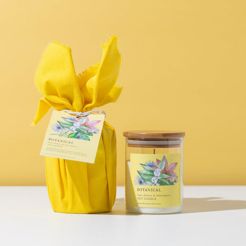 Soy Candle Lime Blossom + Lemongrass